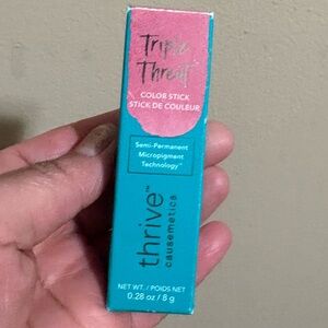 thrive causemetics Color Stick in Maggie rose shimmer Brand New Never Used